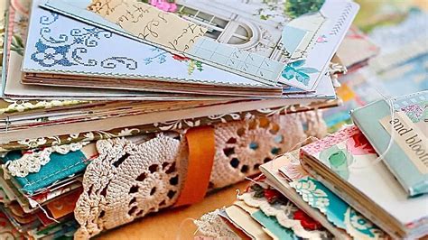 My Favorite Ideas For Altered Books Junk Journals Ephemera YouTube