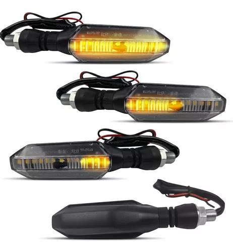 Kit 4 Piscas Setas Led Sequencial Honda Nxr Bros 150 Nxr 160 Frete grátis