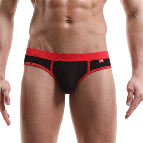 Herren Slips Sexy Unterhose Bulge Pouch String Elastische Unterw Sche G