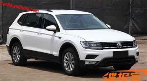 Spy Shots Volkswagen Tiguan L Is Naked In China Carnewschina