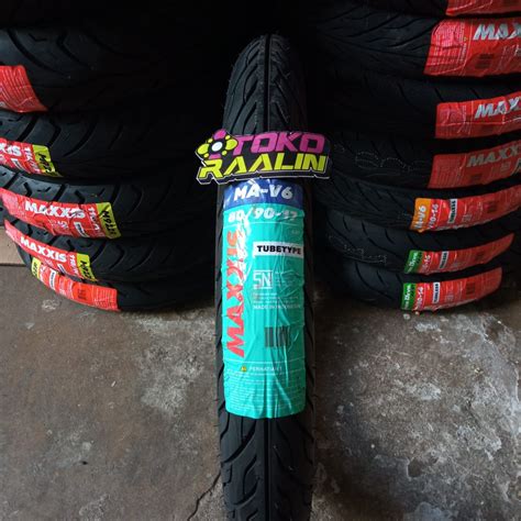 Jual Ban Maxxis MA V6 80 90 Ring 17 Non Tubles Shopee Indonesia