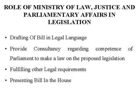 Legislative Process In Pakistan Imtiaz Yousaf Deputy Secretary