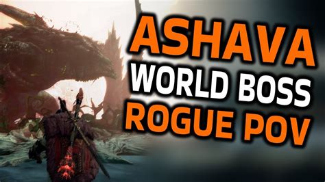 DIABLO IV BETA ASHAVA WORLD BOSS EVENT ROGUE POV YouTube