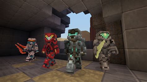 The Minecraft Halo Content Pack Is Coming To Platforms Other Than Xbox One Including Nintendo