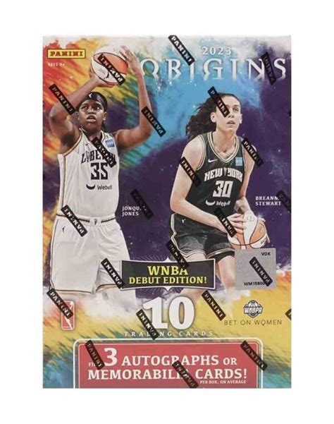 2023 Panini WNBA Basketball Origins Hobby Box Diggaz Trading Cards