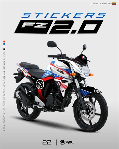 Yamaha FZ 2 0 Stickers Personalize Your Motorcycle