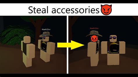 How To Steal Accessories In Infectious Smile Roblox Quick Tutorial