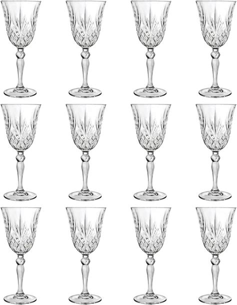 Rcr Crystal Melodia Red Wine Glasses 270ml Pack Of 12 Shopstyle