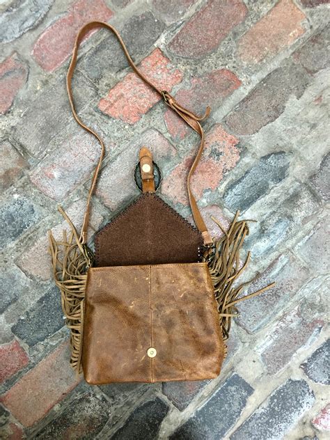 Cowhide Crossbody Purse Hand Tooled Leather Purse Gift For Etsy