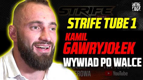 Kamil GAWRYJOŁEK poddaje rywala w 1 rundzie na Strife TUBE i deklaruje