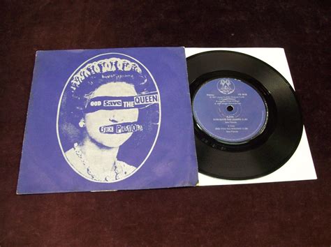 Popsike Sex Pistols God Save The Queen Rpm St Uk Press Virgin Punk Rock