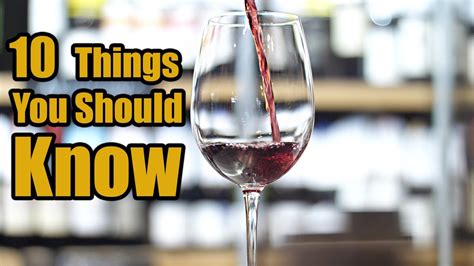 10 Things You Should Know About Wine Wine Myths Debunked Youtube