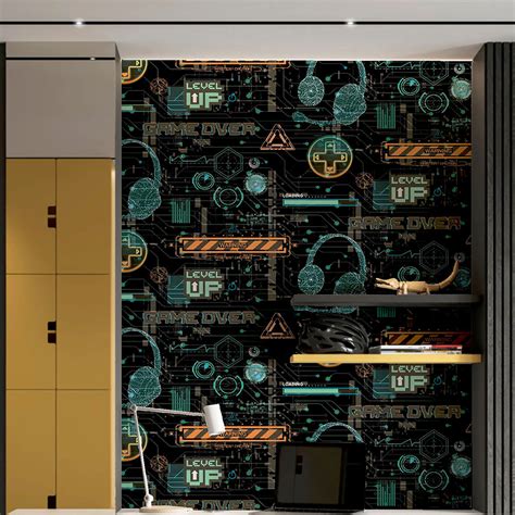 Gamer By Arthouse Multicoloured Wallpaper Wallpaper Direct