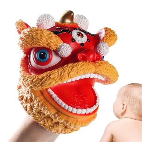 Lion Hand Puppet Wild Animals Hand Toy Retailisto