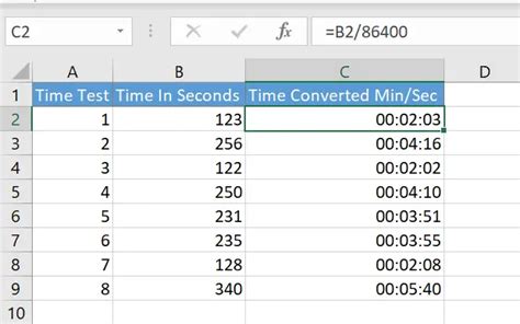 Working With Time Converting A Number Into Minutes And Seconds How