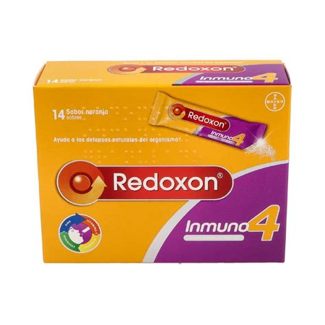 Redoxon Inmuno 4 14 Sobres 17 G Sabor Naranja