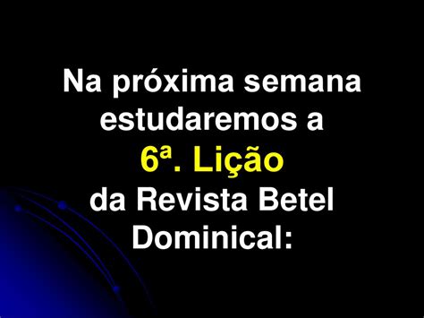 A Paz do Senhor A Paz do Senhor Estamos no 3º trimestre de 2019