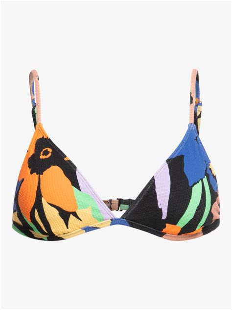Color Jam Top De Bikini Triangular Para Mujer Roxy