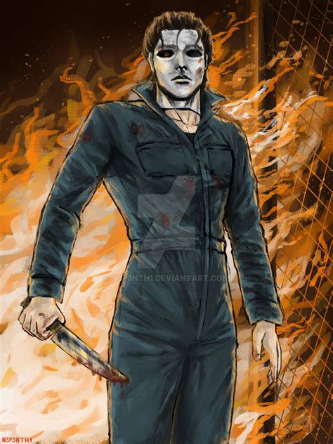 Michael Myers Fanart By N3p3nth1 On Deviantart