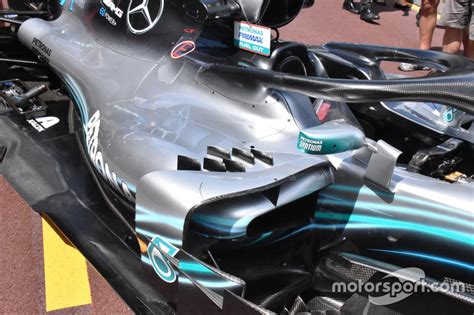 Mercedes Amg F1 W09 Side Pods At Monaco Gp