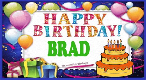 Happy Birthday BRAD images | Birthday Greeting | birthday.kim