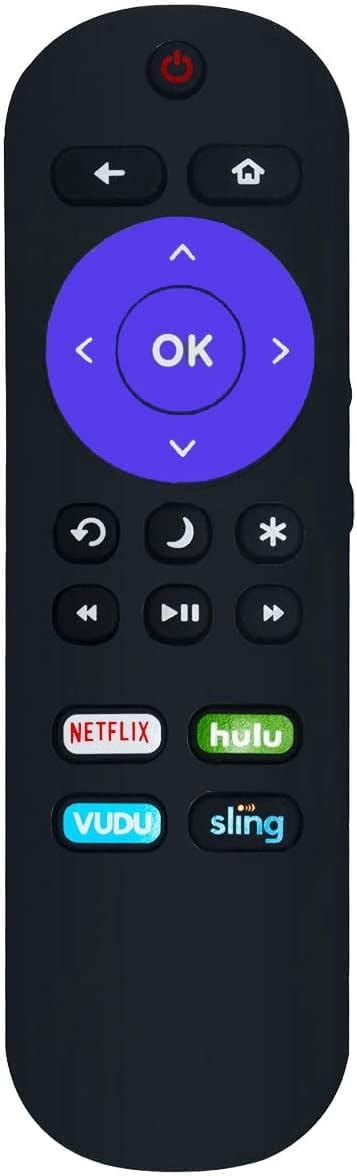 HU-RCRUS-20 Replacement Hisense ROKU Remote for Hisense ROKU TV 4K UHD ...