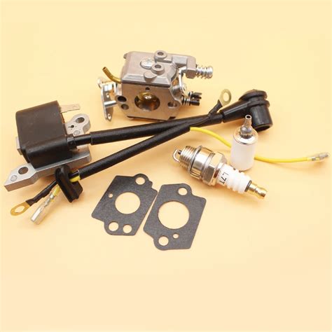 Carburetor Ignition Coil Spark Plug Kit For Husqvarna