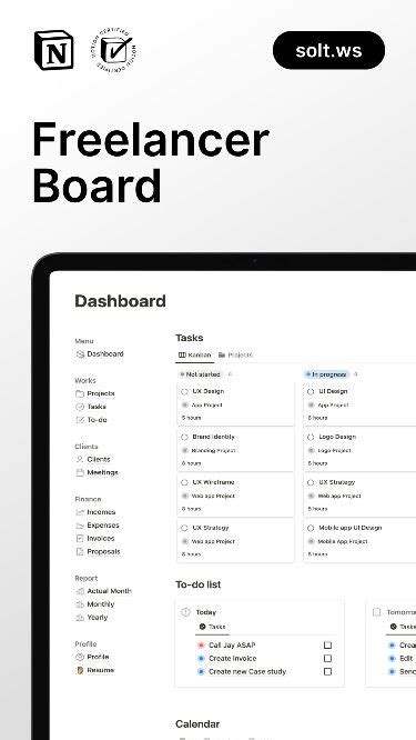 Notion Freelance Business Template