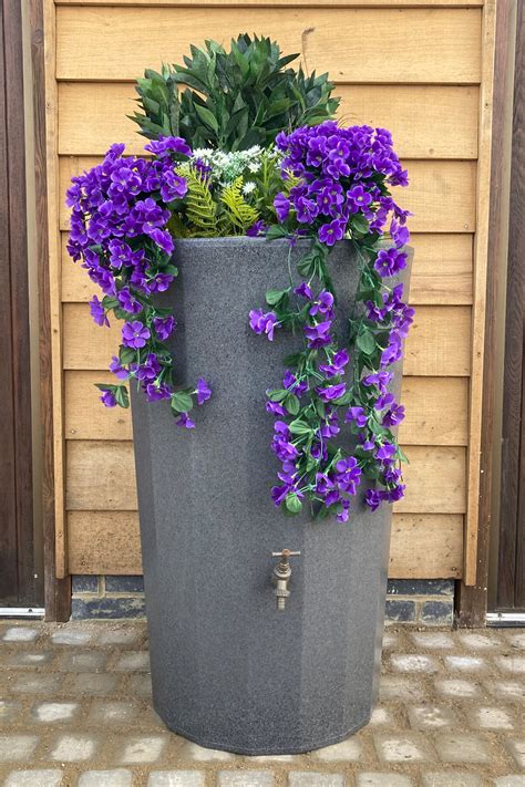 Millstone Style Midi Metro Water Butt Planter