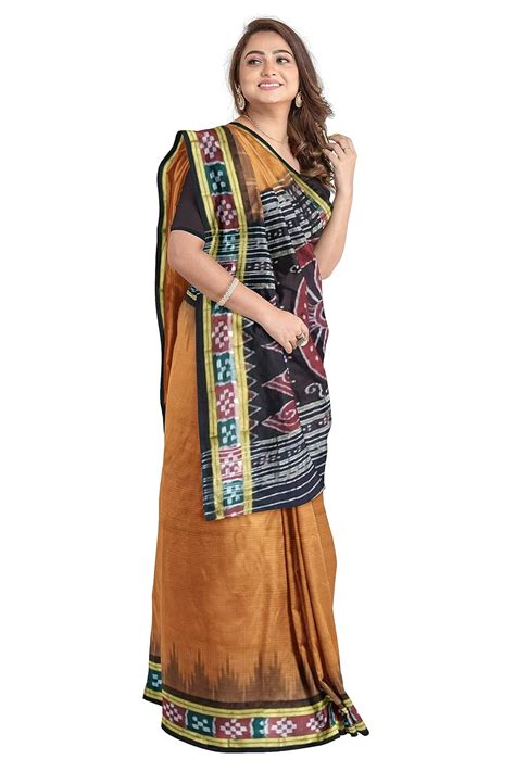 Buy NUAPATANALOOM Odisha Sambalpuri Handloom Ikat Women S Cotton Saree