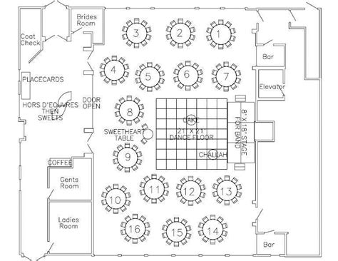 C Mo Organizar El Plano De Mesas Para La Boda Plantillas