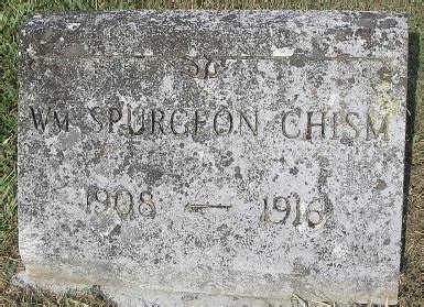 William Spurgeon Chism Find A Grave Memorial