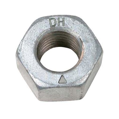 Astm A563 Grade Dh Hot Dipped Galvanized Steel Heavy Hex Nuts Mutual