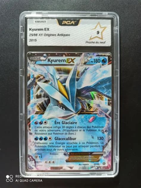 Carte Pok Mon Kyurem Ex Xy Origines Antiques Fr Pca Eur