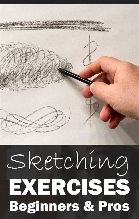 Sketching Exercises For Beginners And Pros Pencil Drawings For