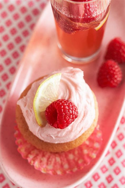 Spiked Raspberry Lemonade Cupcakes