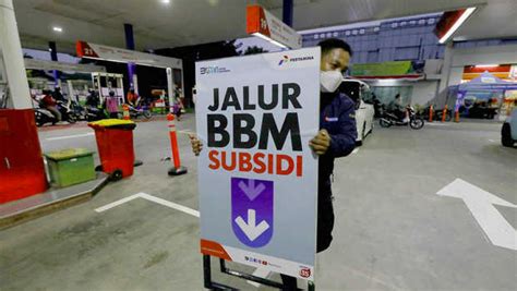 Survei Indikator Mayoritas Masyarakat Nilai Subsidi Bbm Salah Sasaran