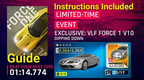 Asphalt 9 1 Mercedes Benz SLR McLaren 1 14 774 Dipping Down VLF