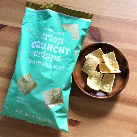 Trader Joes Crisp Crunchy Crisps Pea And Chickpea Snacks Review Abillion