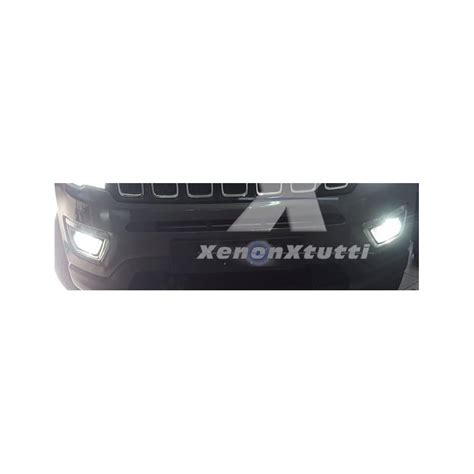 Lampade Led Fendinebbia H11 Per JEEP Compass II Con Tecnologia CANBUS