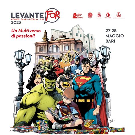 LEVANTE FOR Prima Edizione Della Nuova Fiera Del Fumetto A Bari