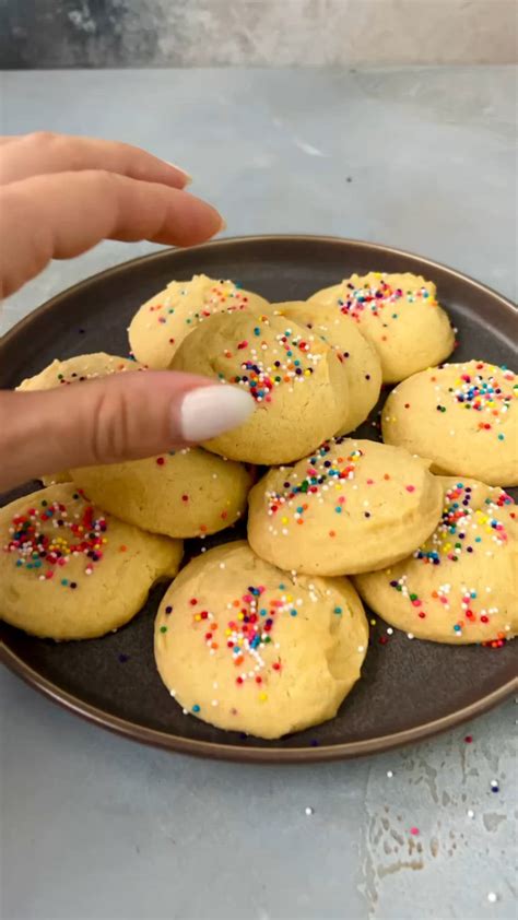 3 Ingredient Condensed Milk Cookies Comida Galletas Postres