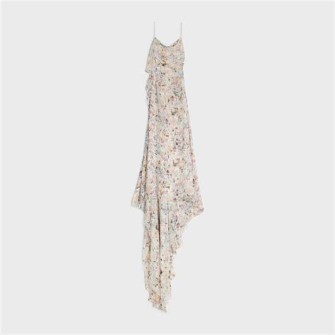 Lingerie Dress In Silk Muslin Craie Pastel Celine
