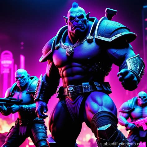 Sci Fi Fantasy Battle Stable Diffusion Online