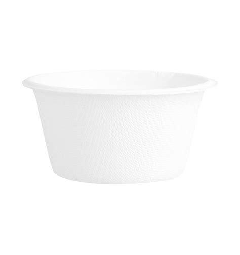 Pot Bio à Sauce en Canne à Sucre Blanc 55ml 50 Utés