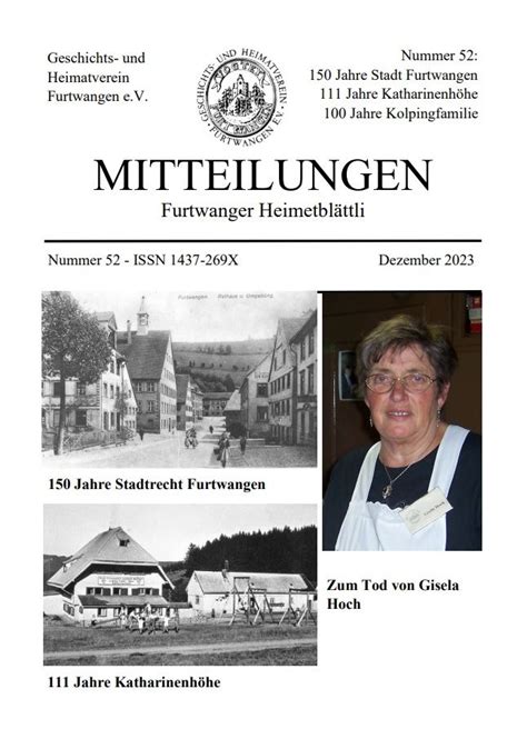 Museum Gasthaus Arche Geschichts Und Heimatverein Furtwangen E V