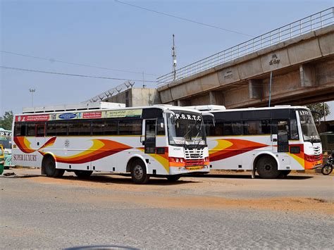 Apsrtc Super Luxury Two Apsrtc Super Luxury Buses Sleeping Flickr