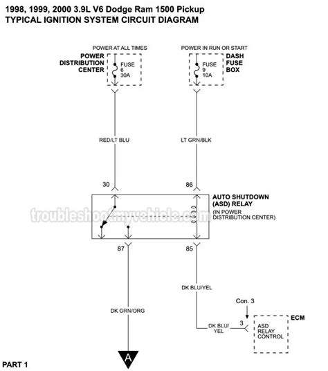 98 Dodge Ram Wiring Schematics Wiring Diagram