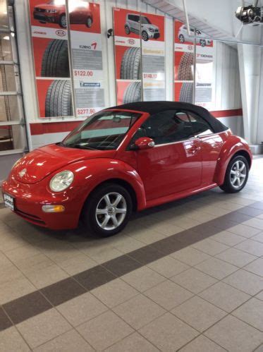 Buy Used 2005 Volkswagen Beetle GL Convertible 2 Door 2 0L In Forest