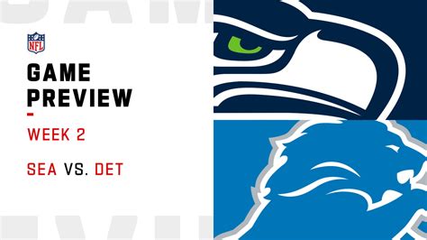 Seattle Seahawks vs. Detroit Lions preview | Week 2